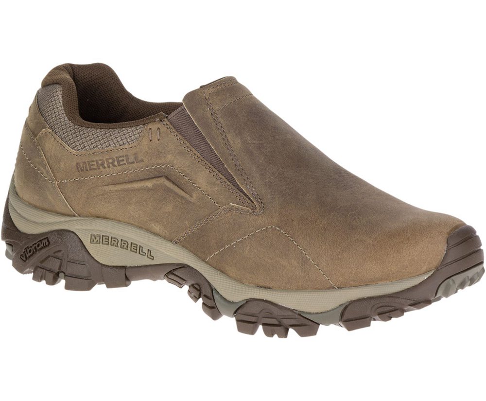 Merrell Slip Ons Olive - Moab Adventure Moc Wide Width - Mens 28KOSDTGA